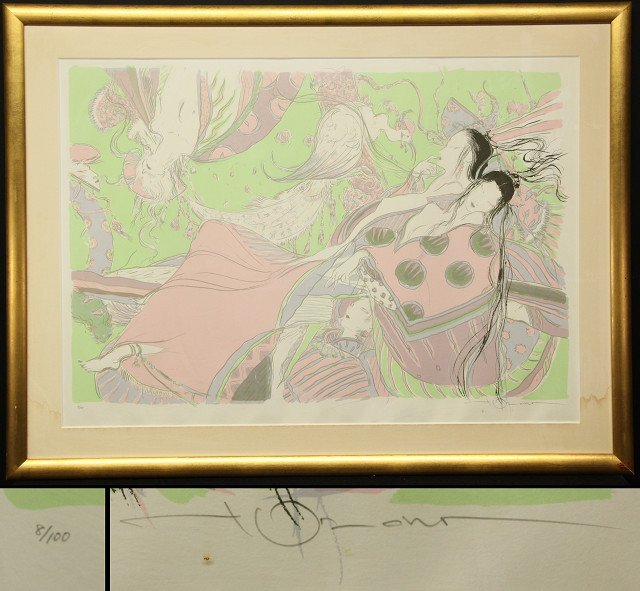 2026年最新】Yahoo!オークション -天野喜孝 (桜姫 漆 版画 原画