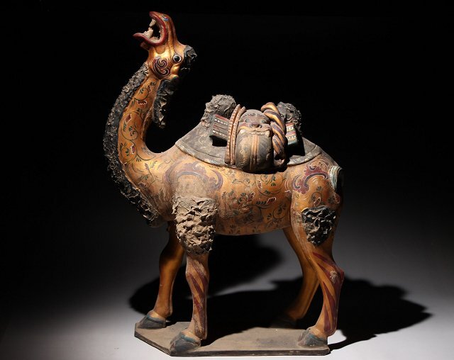 Yahoo!オークション -「唐三彩 駱駝」の落札相場・落札価格