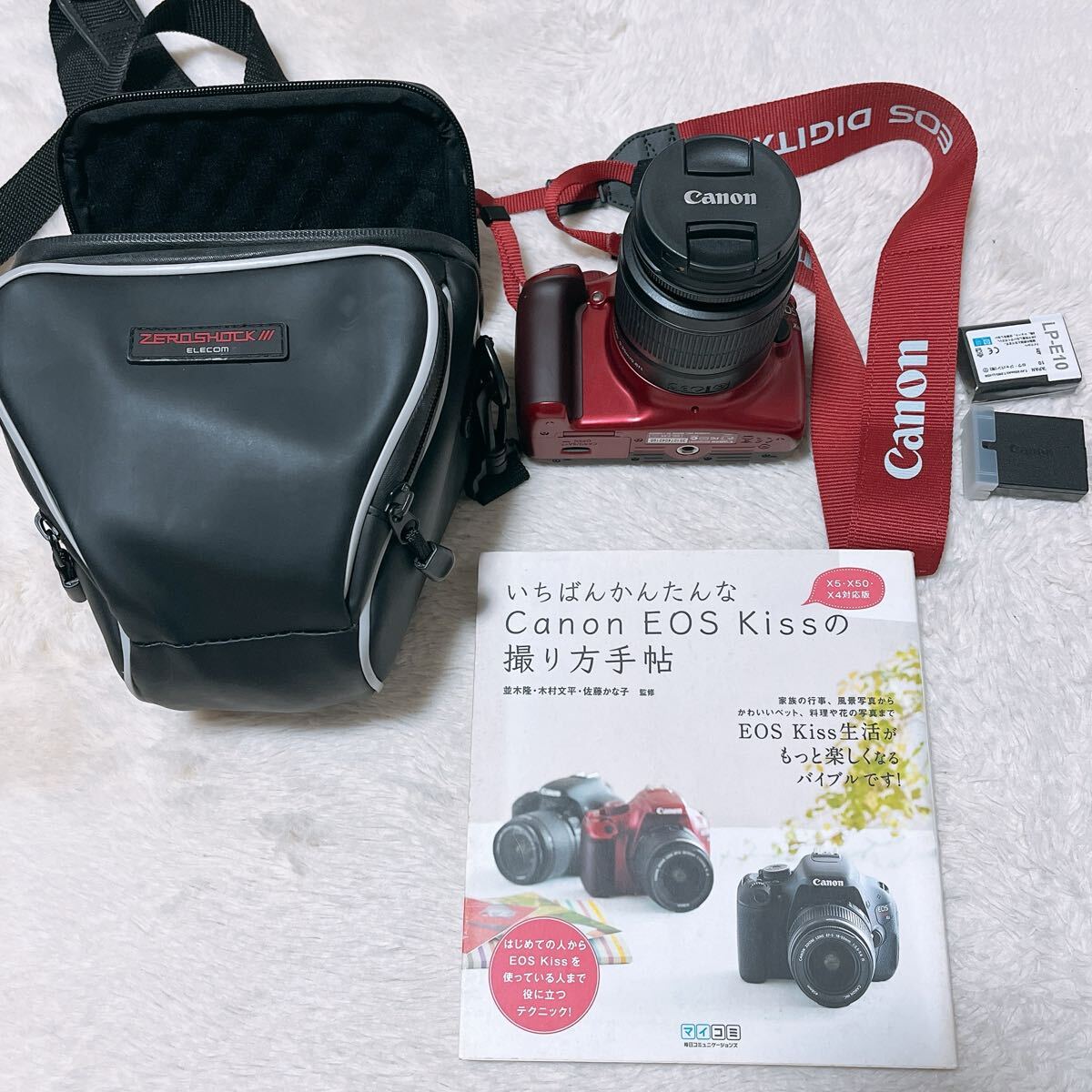 2026年最新】Yahoo!オークション -canon eos kiss x50 レッドの中古品