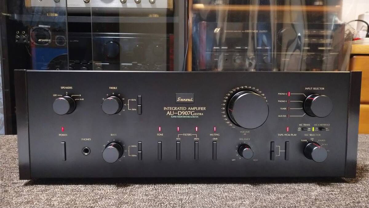 Yahoo!オークション -「sansui au-d907g extra」の落札相場・落札価格