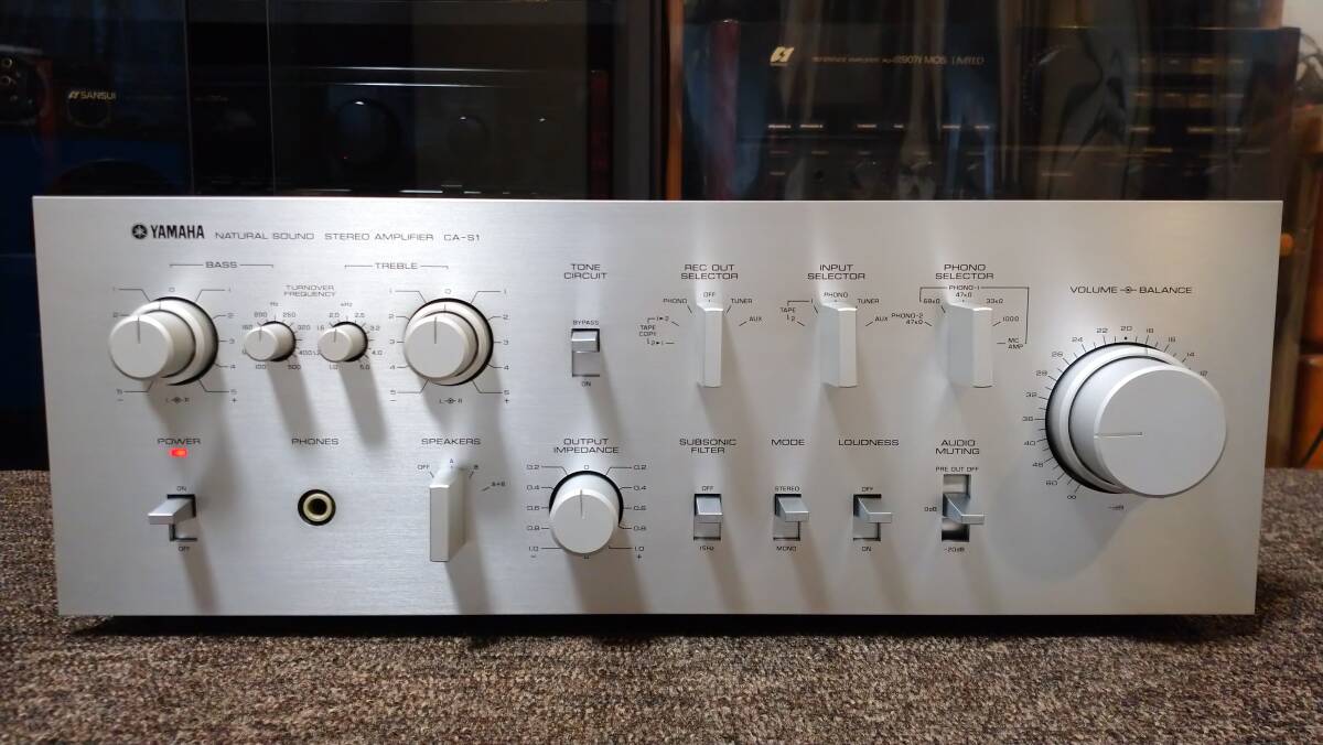 Yahoo!オークション -「yamaha ca-s1」の落札相場・落札価格