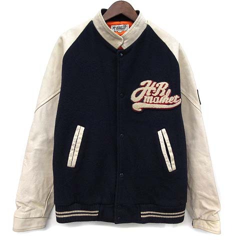 2026年最新】Yahoo!オークション -スタジャン メンズ レザー ネイビー