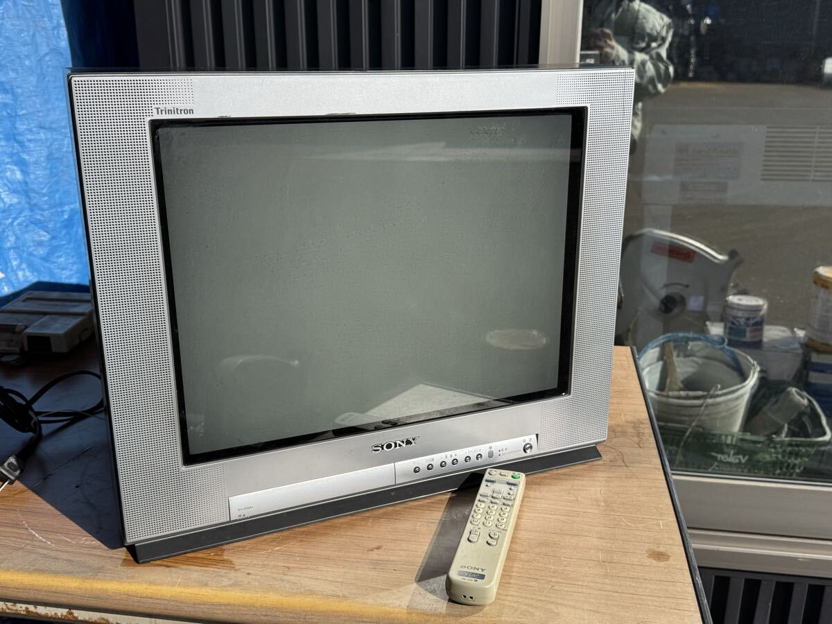 SONY KV-21MFV1 WEGA 21インチブラウン管テレビ 動作確認済み SONY