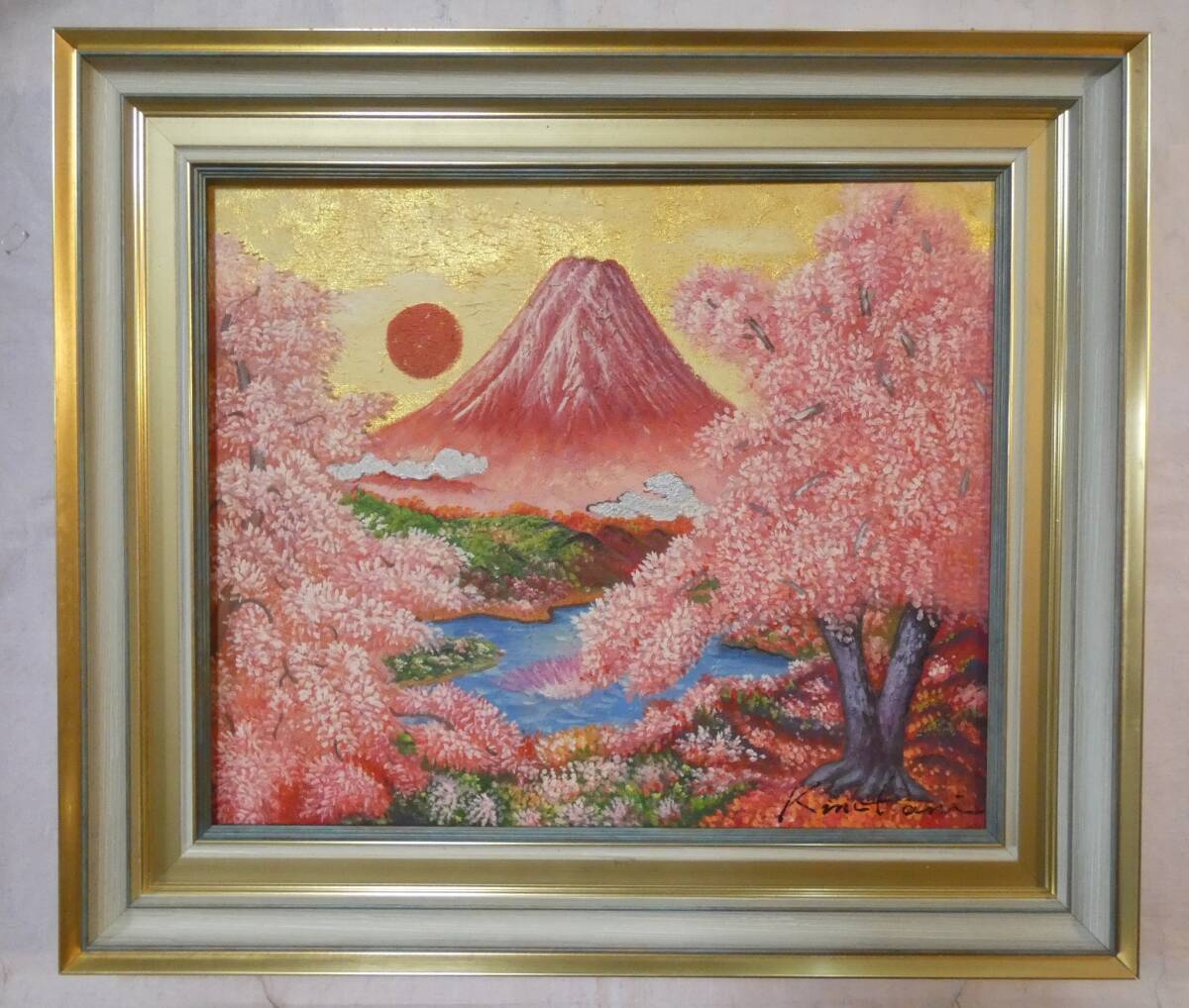 Yahoo!オークション - 岡本太郎作 「にらめっこ」絵画 油彩 肉筆 本人