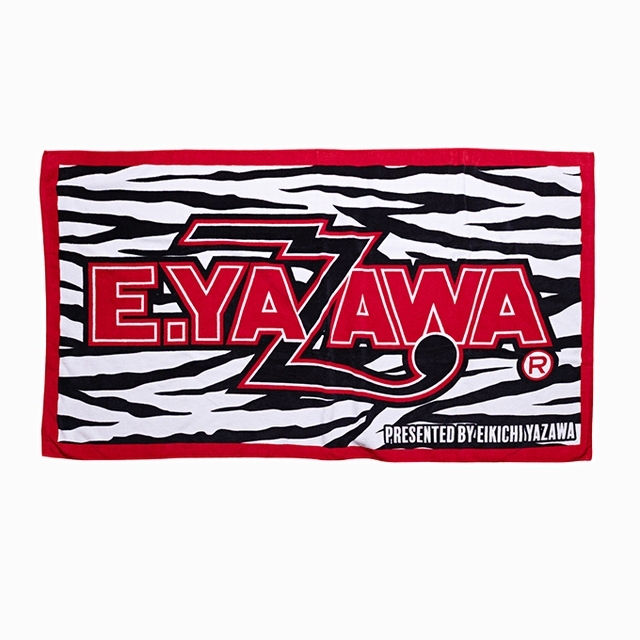 矢沢永吉 E YAZAWA SBT スペシャルビーチタオル ロゴ ゴールド