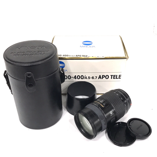 Yahoo!オークション -「minolta 100-400 apo」の落札相場・落札価格