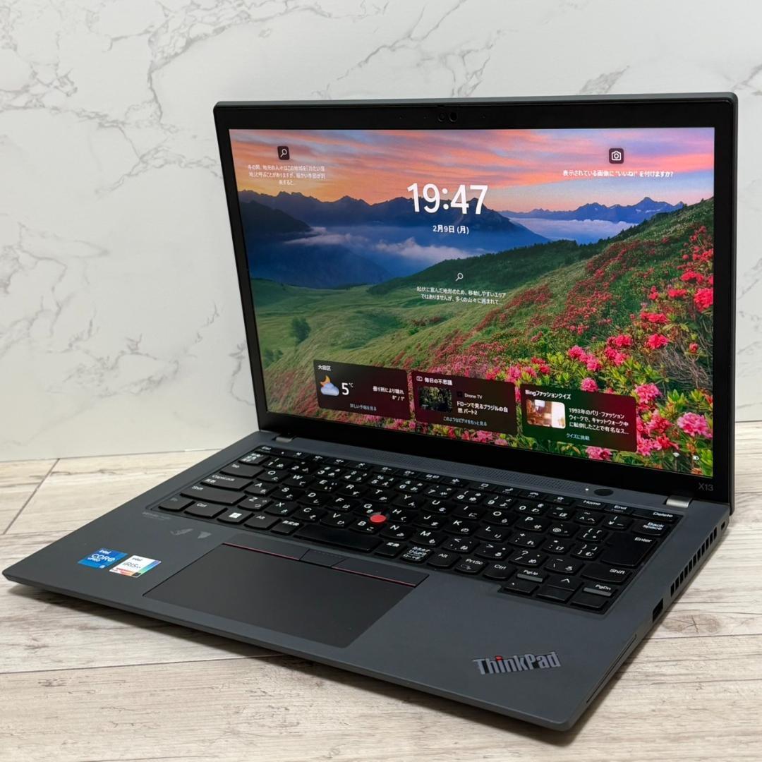 Lenovo ThinkPad X13Gen2 第11世代i5 バッテリー良好 Office付き 即納
