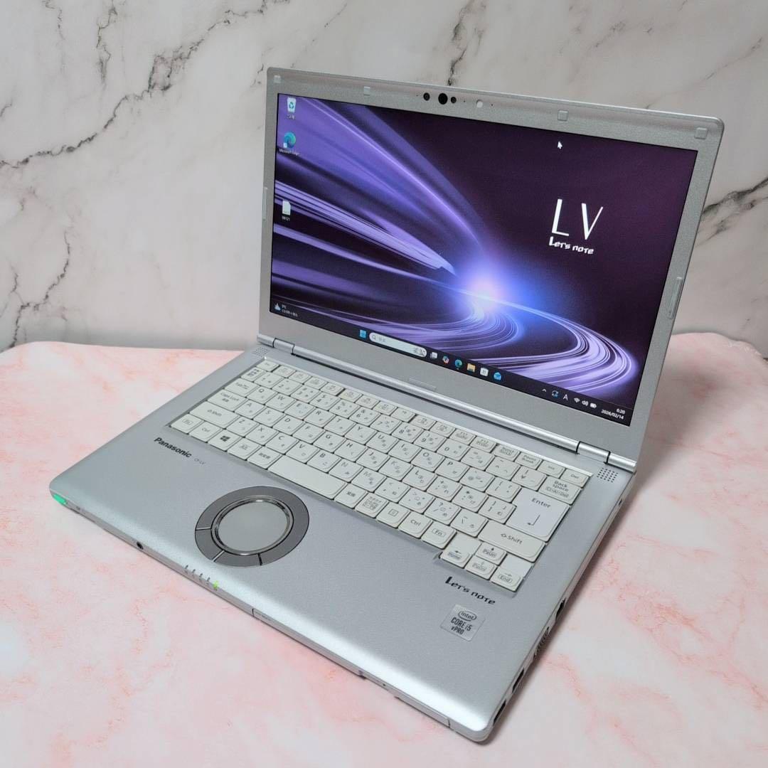 バッテリ良好 DVDマルチ レッツノート i5 10世代 8GB 256GB Office付き