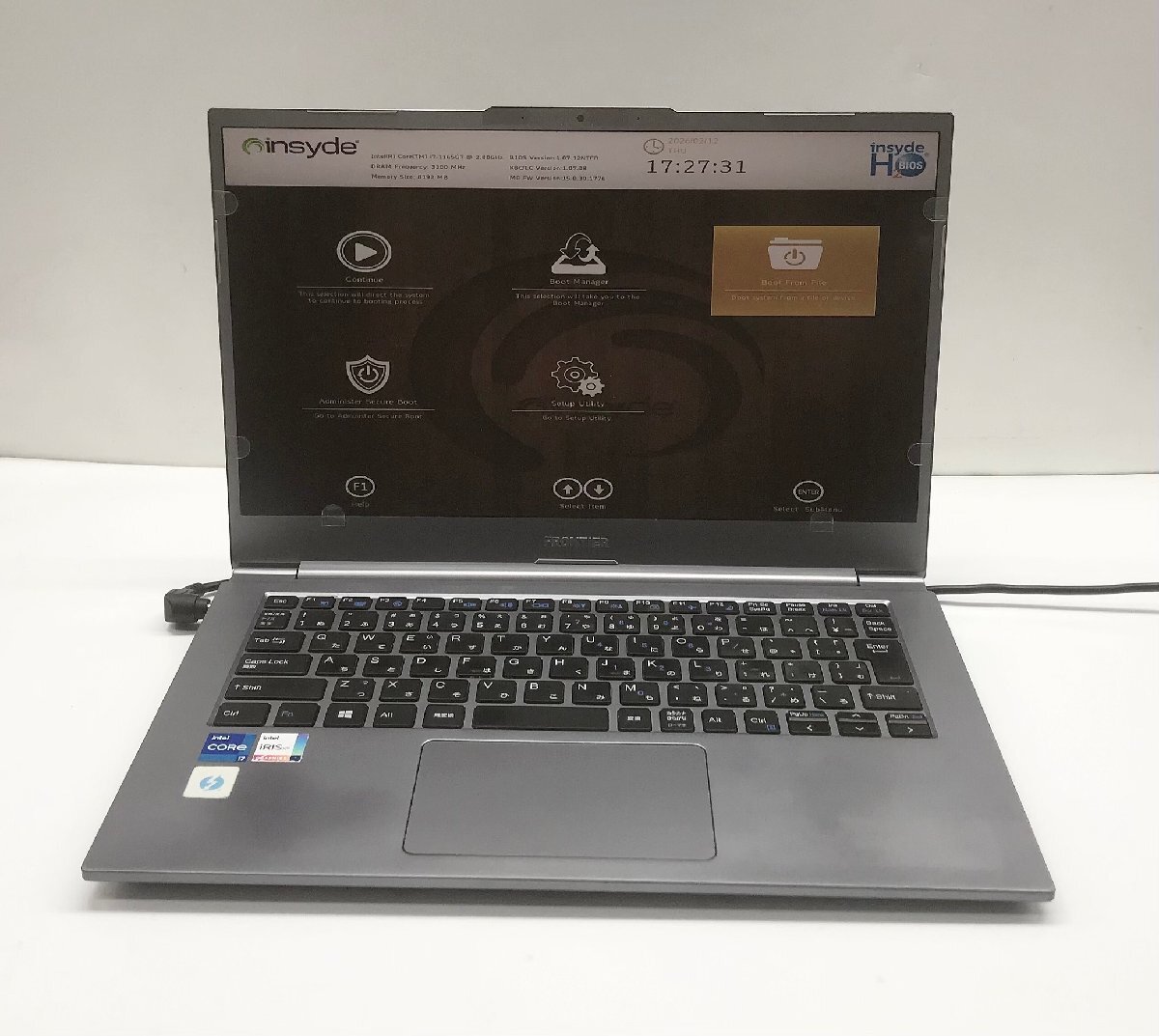 2026年最新】Yahoo!オークション -frontier ノートパソコンの中古品
