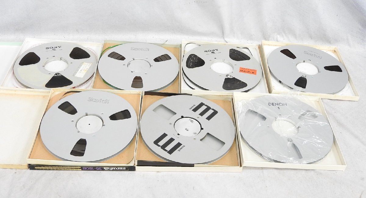 Yahoo!オークション -「オープンリールテープ scotch」の落札相場