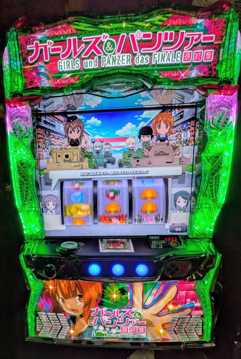 Yahoo!オークション -「ガールズ&パンツァー」(パチスロ実機