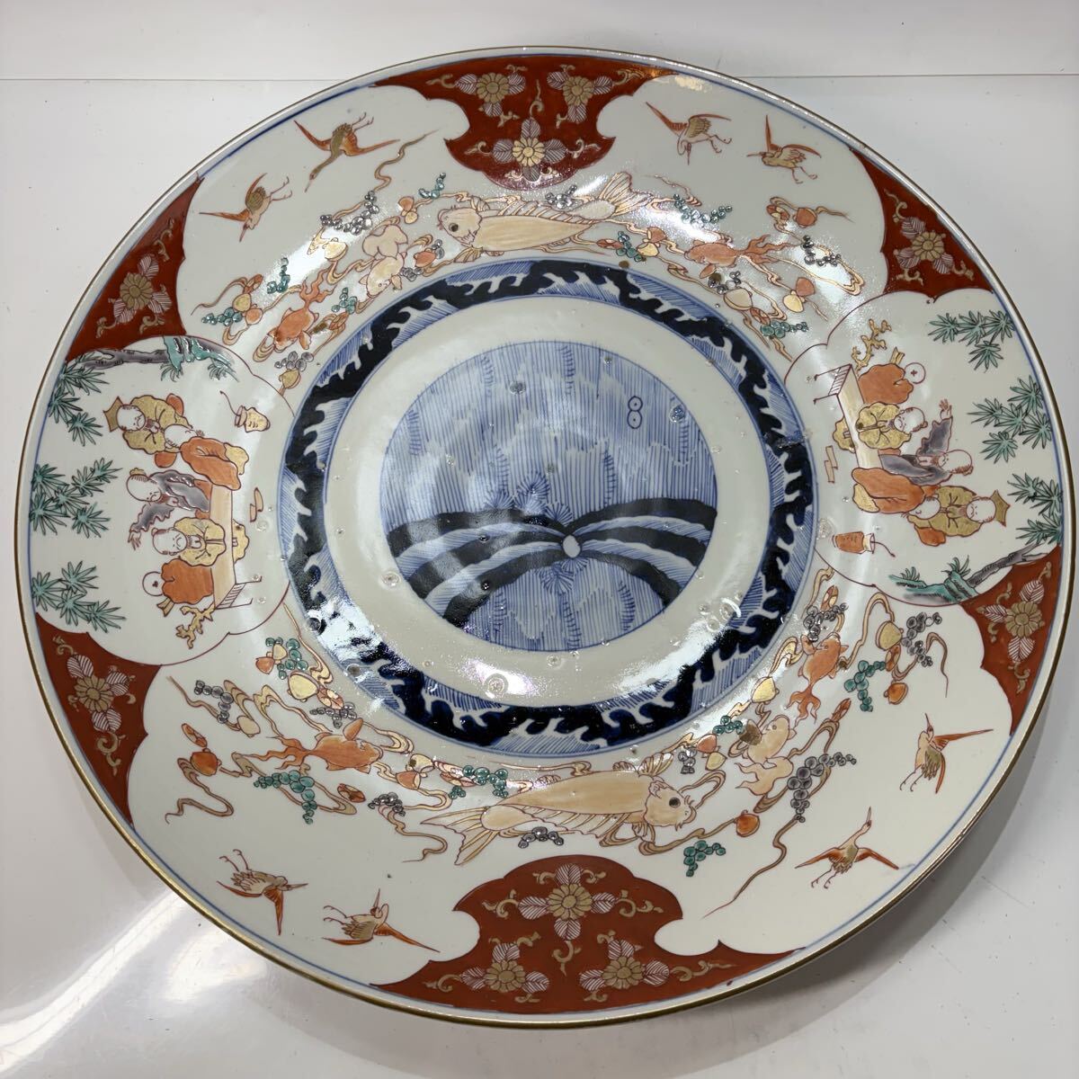 2026年最新】Yahoo!オークション -古伊万里 大皿(染錦)の中古品・新品