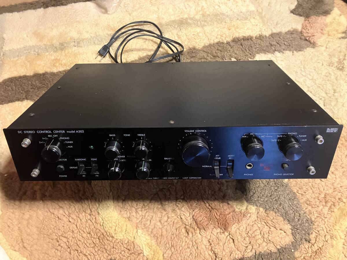 Yahoo!オークション -「luxkit a502」(アンプ) (オーディオ機器)の落札