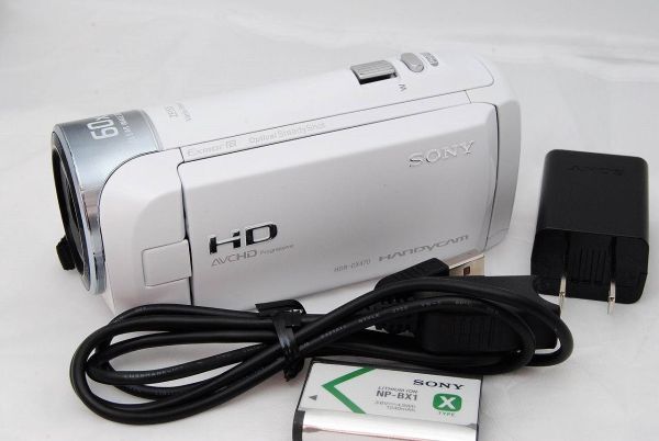 SONY HDR-CX470 (W) [ホワイト] オークション比較 - 価格.com
