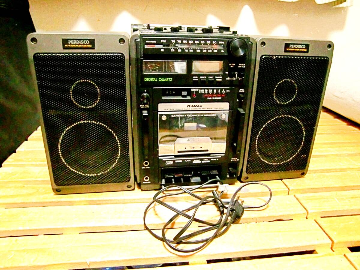 Yahoo!オークション -「hitachi trk 9050」(ラジカセ) (カセットデッキ
