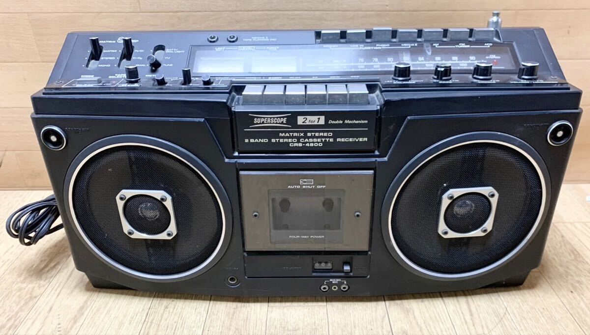2026年最新】Yahoo!オークション -marantz crs-4800(ラジカセ)の中古品
