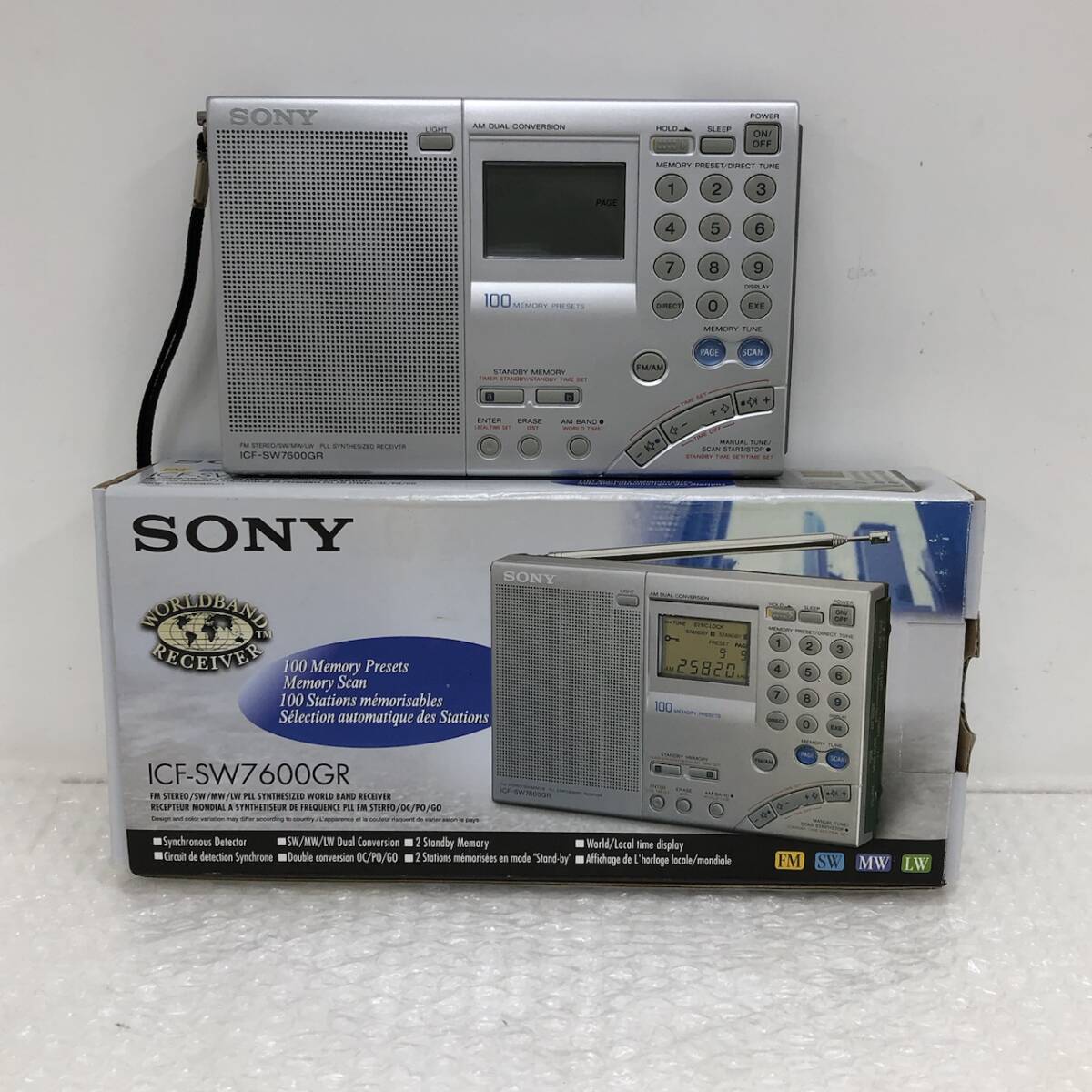 SONY ICF-SW7600GR オークション比較 - 価格.com