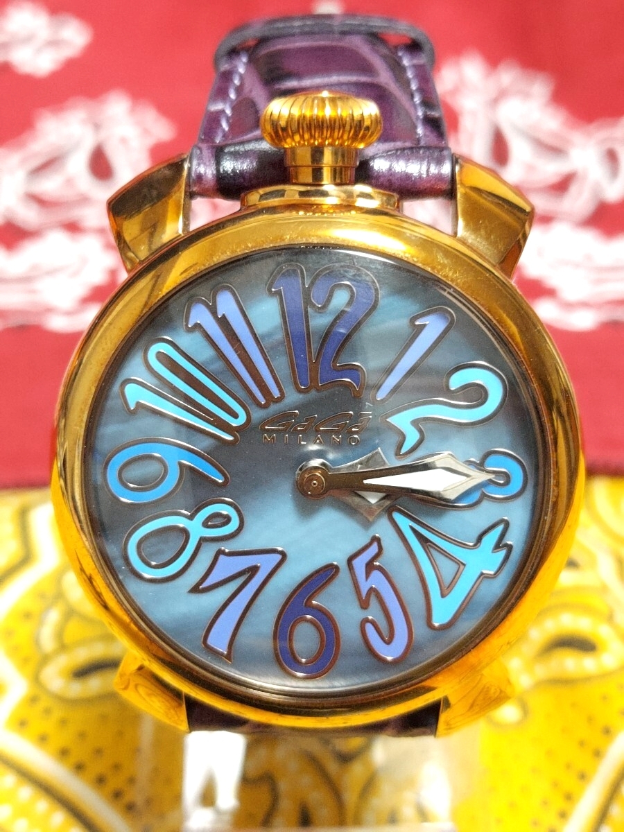 Yahoo!オークション -「ガガミラノ マヌアーレ 40mm」の落札相場・落札価格