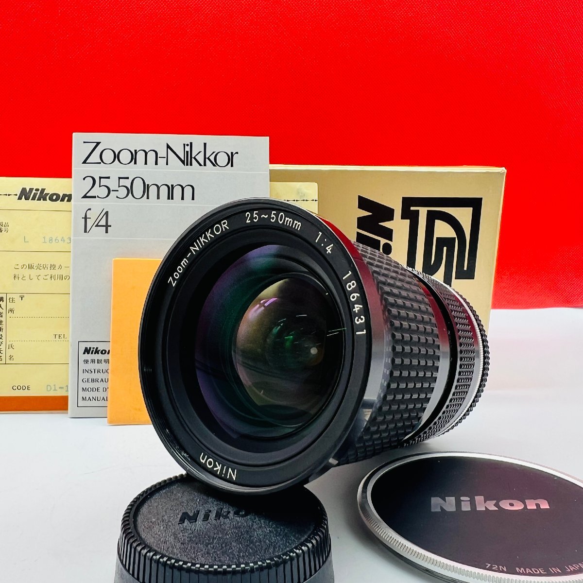 Yahoo!オークション -「ai zoom nikkor 25-50mm f4」の落札相場・落札価格