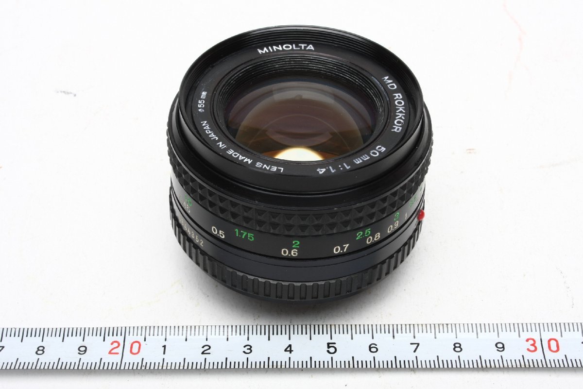 Yahoo!オークション -「minolta md 50mm f1.4」の落札相場・落札価格