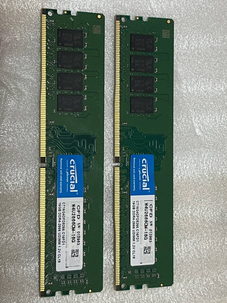 2026年最新】Yahoo!オークション -メモリ ddr4 32gbの中古品・新品・未