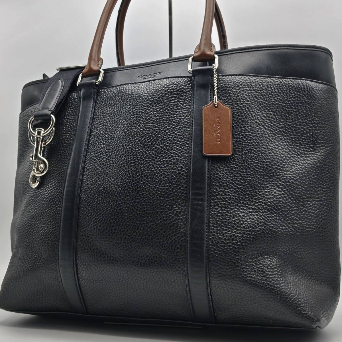 Yahoo!オークション -「coachビジネスバッグ」の落札相場・落札価格