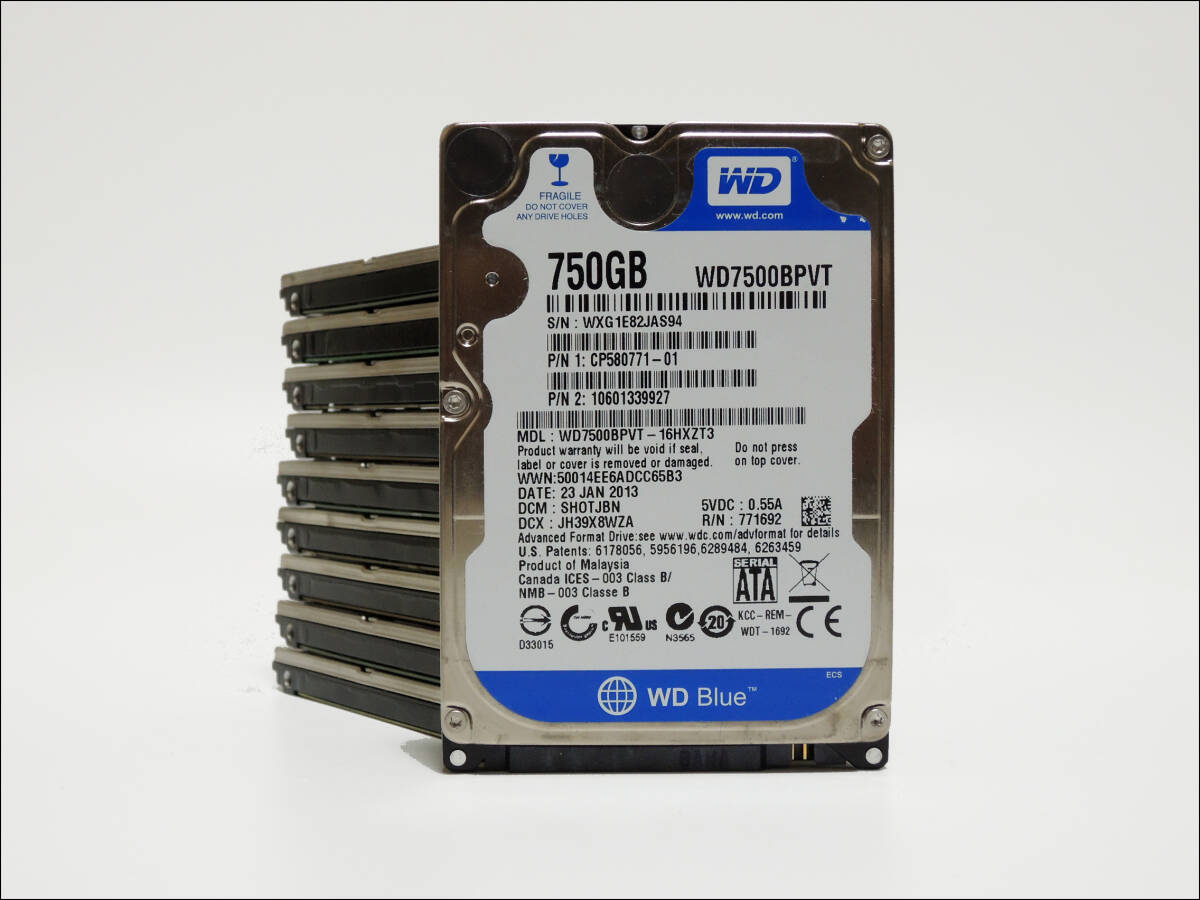Yahoo!オークション -「2.5インチ hdd 750gb」の落札相場・落札価格