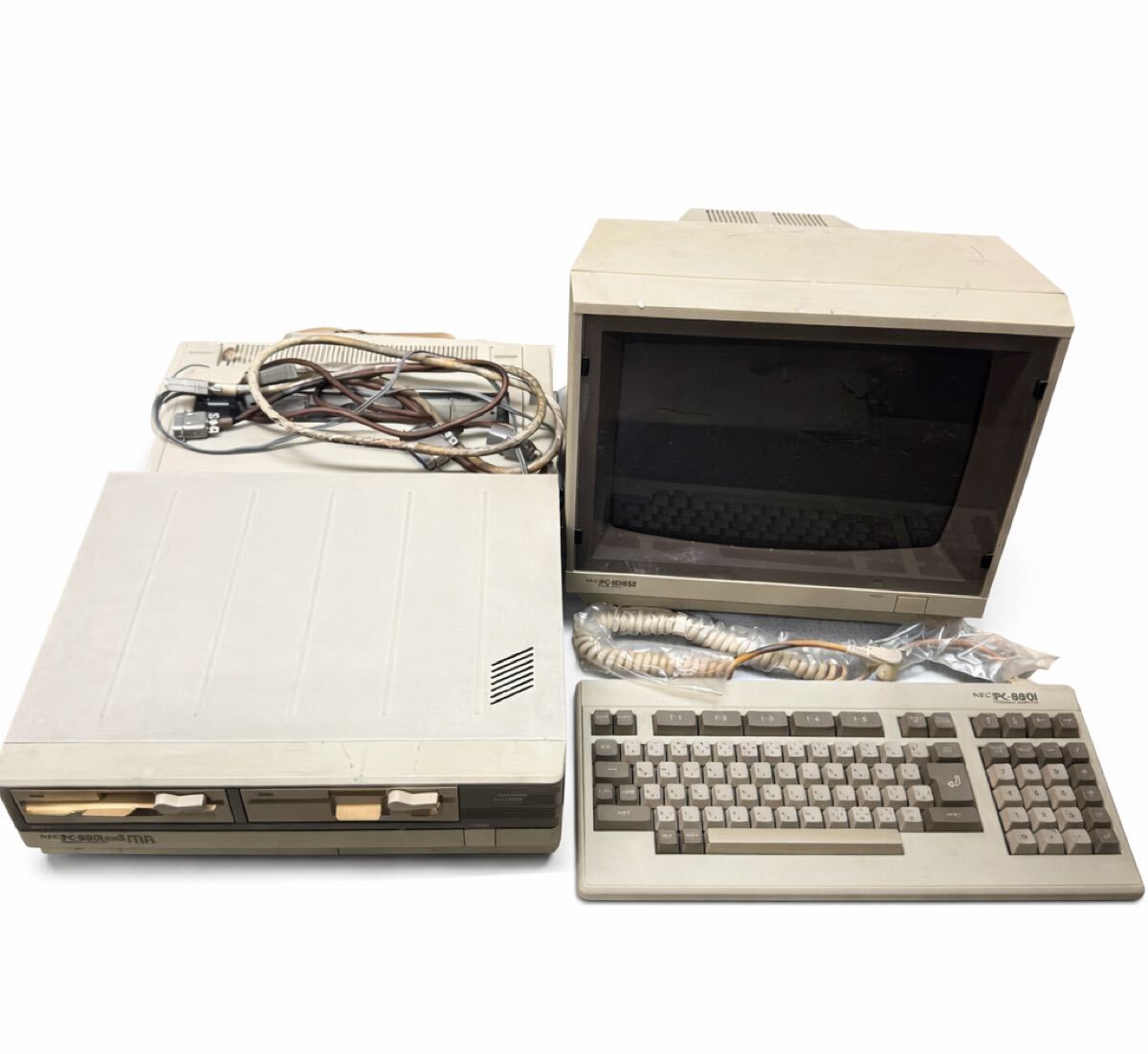 Yahoo!オークション - NEC PC98等 カラーディスプレイ PC-KD863S CRTモ