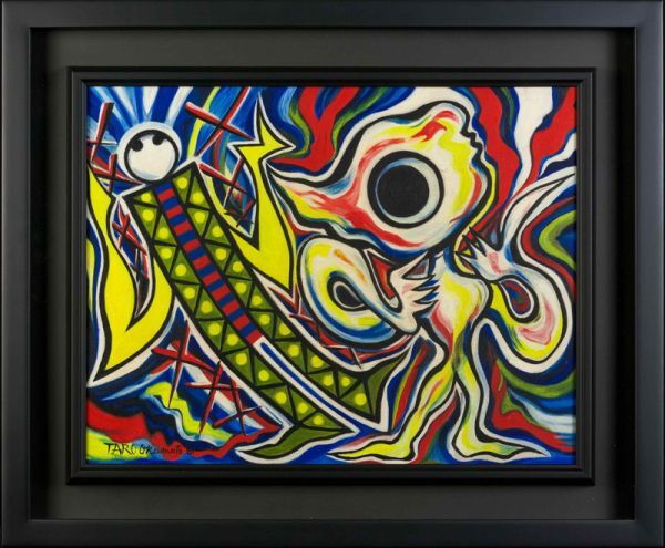 Yahoo!オークション -「(岡本太郎」(油彩) (絵画)の落札相場・落札価格