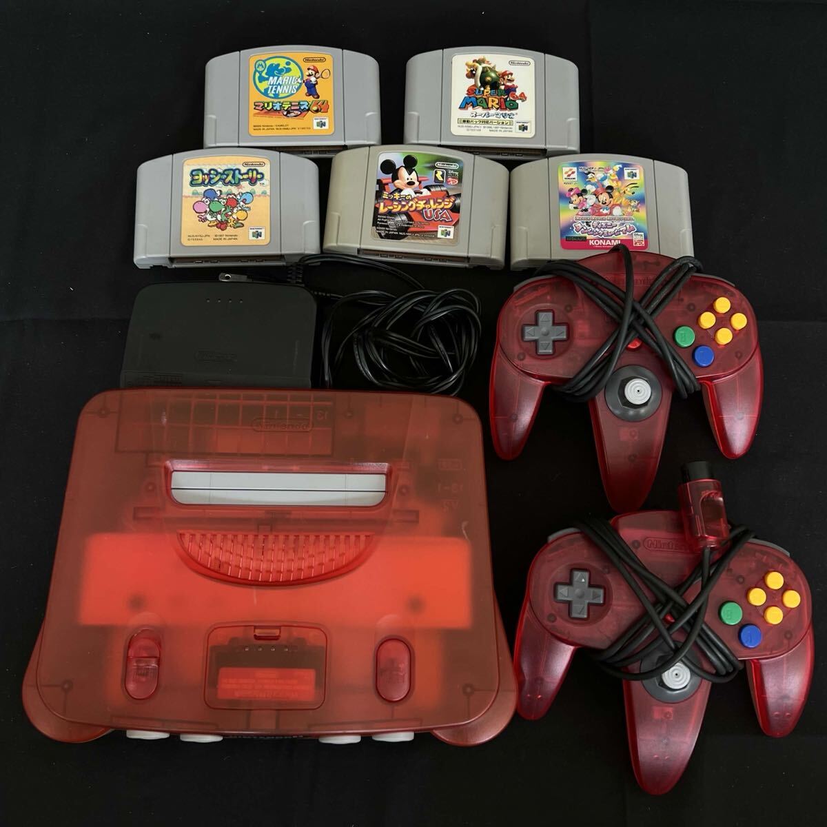 Yahoo!オークション -「nintendo 64 クリアレッド」の落札相場・落札価格