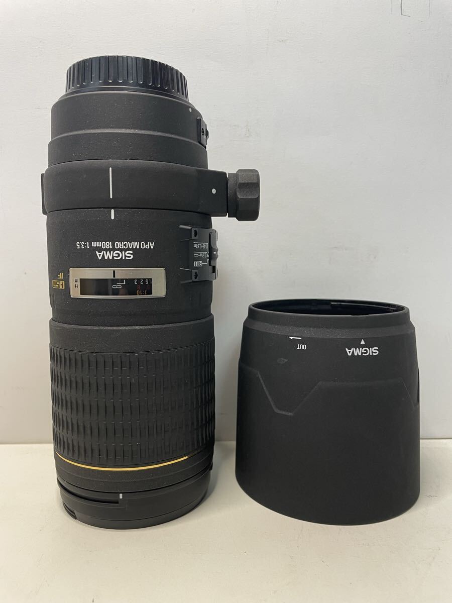 シグマ APO MACRO 180mm F3.5 EX DG/HSM (ﾐﾉﾙﾀ AF) オークション比較