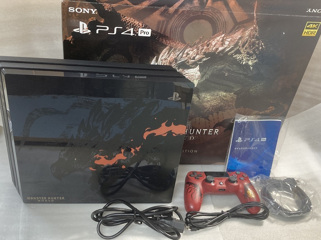 SIE プレイステーション4 Pro HDD 1TB MONSTER HUNTER： WORLD