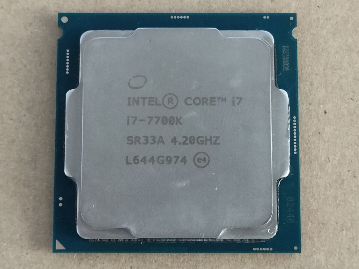 Yahoo!オークション -「core-i7-7700k」の落札相場・落札価格