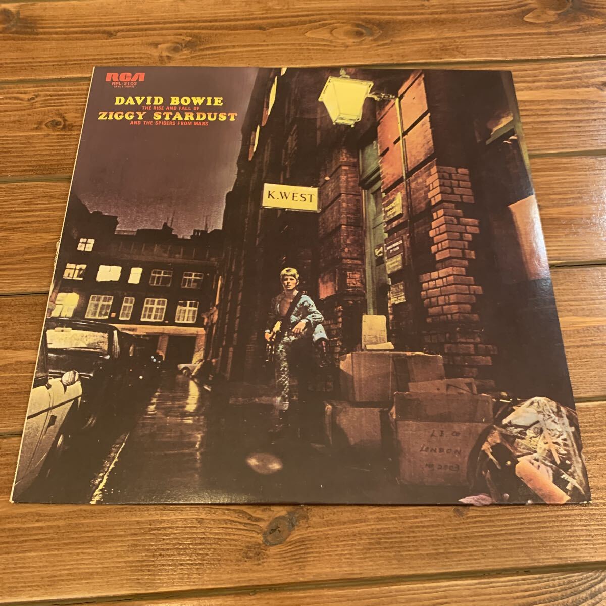 Yahoo!オークション -「david bowie ziggy stardust」(レコード) の