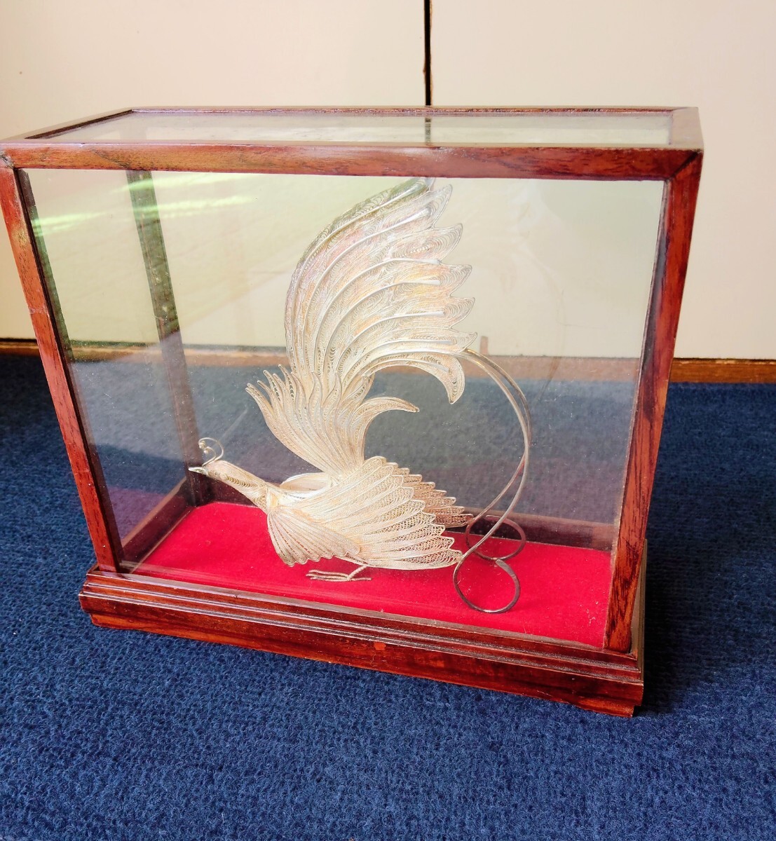 Yahoo!オークション -「鳥 置物」(銀製) (金属工芸)の落札相場・落札価格