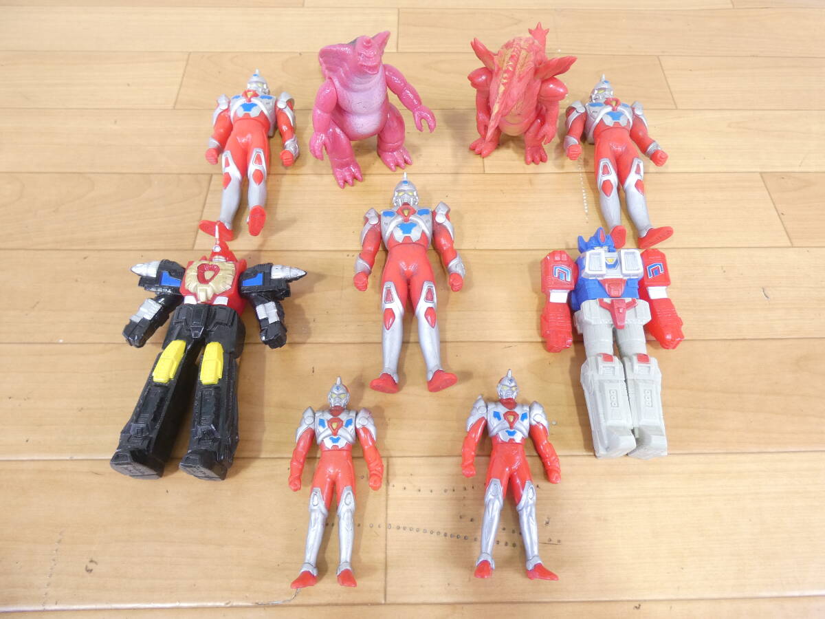 電光超人グリッドマン ソフビ 9体セット タグ付き 電光超人