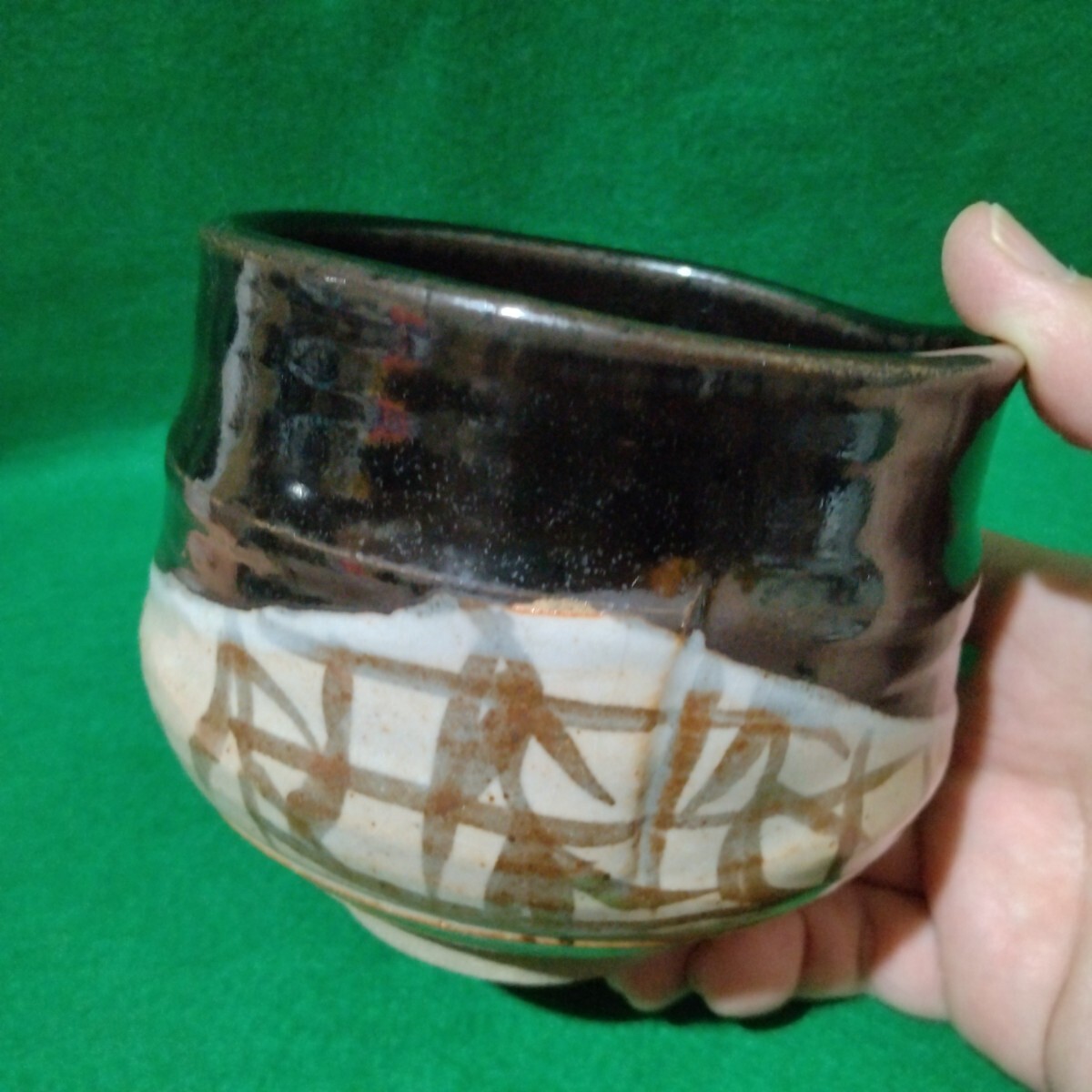 Yahoo!オークション -「黒織部茶碗」の落札相場・落札価格