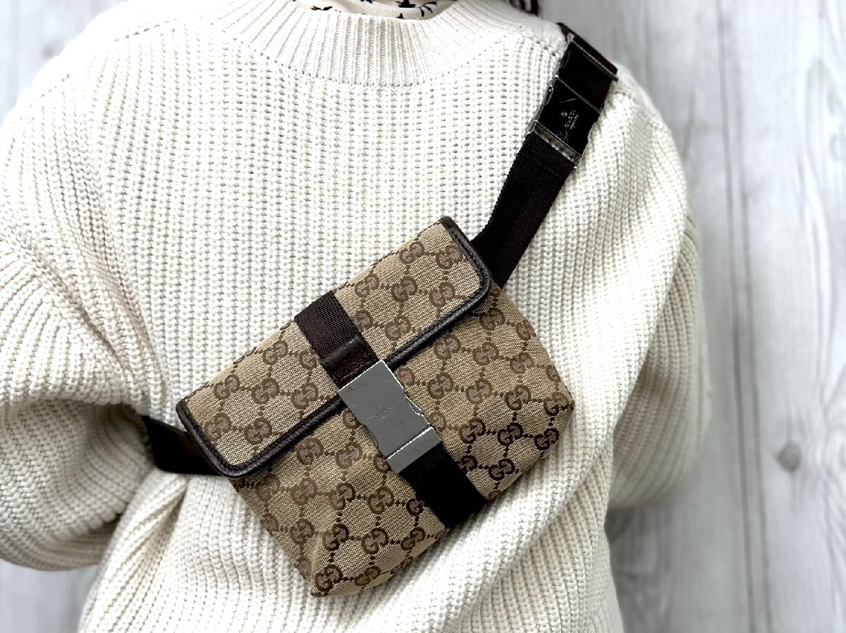 Yahoo!オークション -「グッチ ボディ バッグ」の落札相場・落札価格