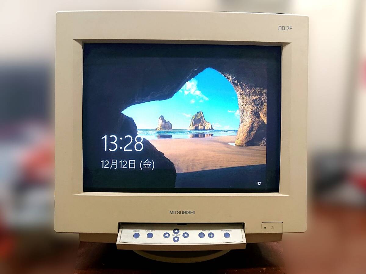 Yahoo!オークション -「mitsubishi」(CRT) (モニタ)の落札相場・落札価格
