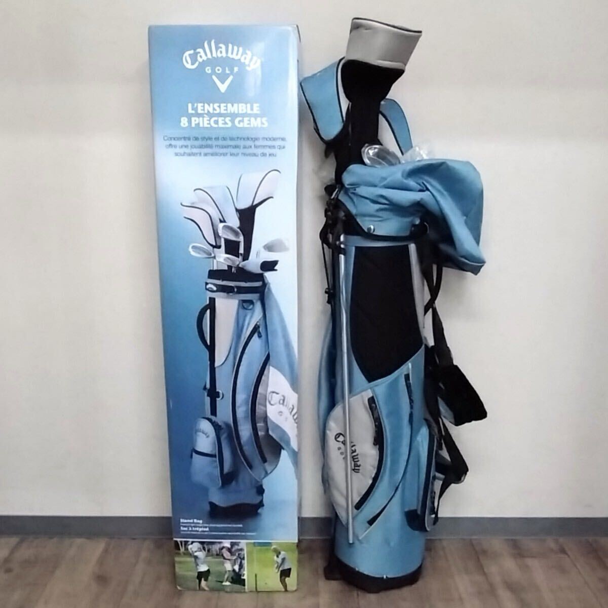 Yahoo!オークション -「キャロウェイ gems」(セット) (女性右きき用)の