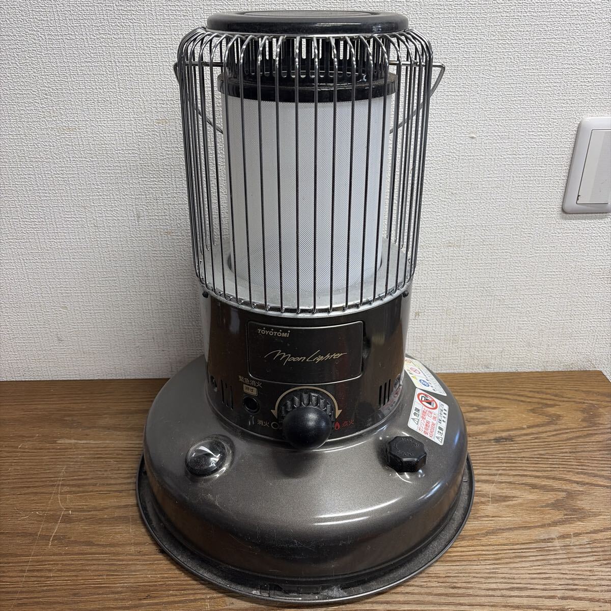 芯乾燥済 ムーンライター ML-21 石油ストーブ 分解メンテナンス済 01年