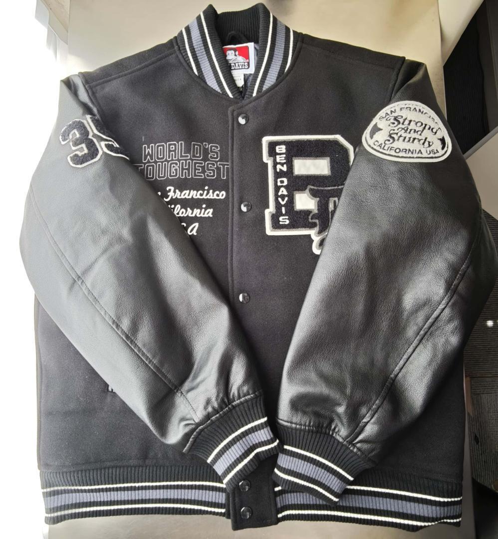 定価132000円 neighborhood stadium jacket スタジャン オールメルトン
