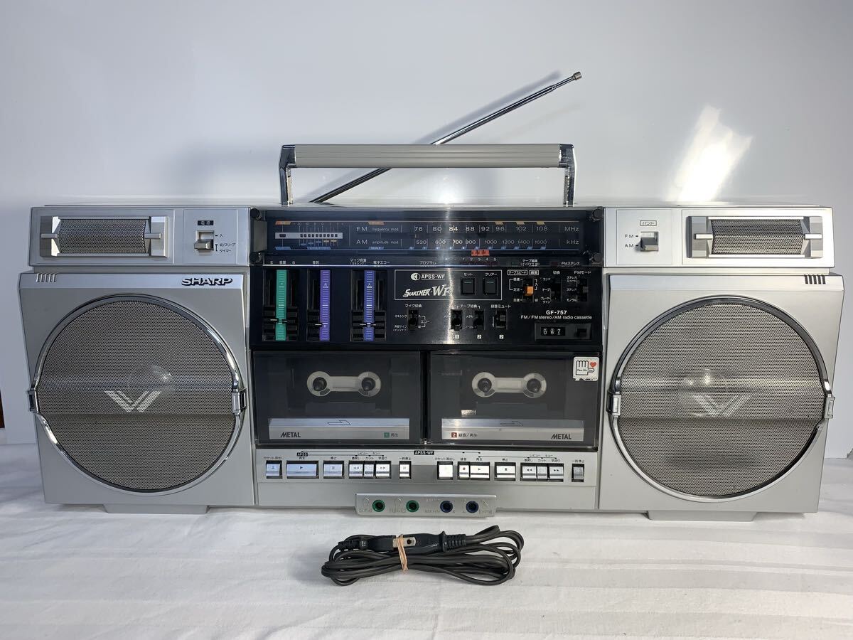 Yahoo!オークション -「757」(ラジカセ) (カセットデッキ)の落札相場
