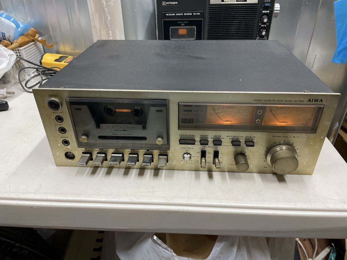 Yahoo!オークション -「aiwa カセットデッキ ad」(オーディオ機器) の