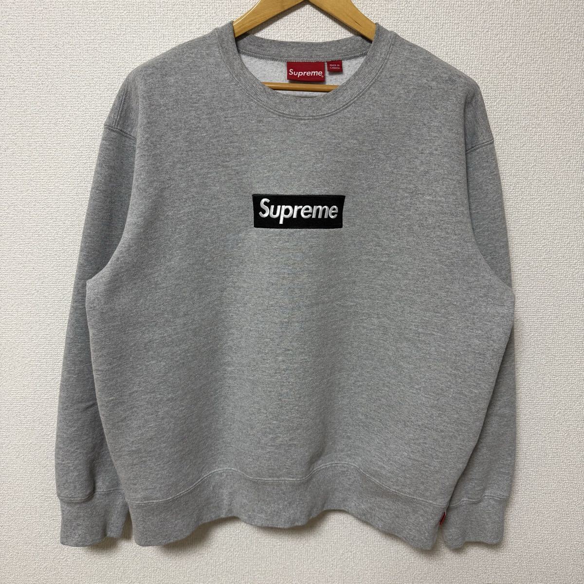 2026年最新】Yahoo!オークション -supreme トレーナー グレーの中古品