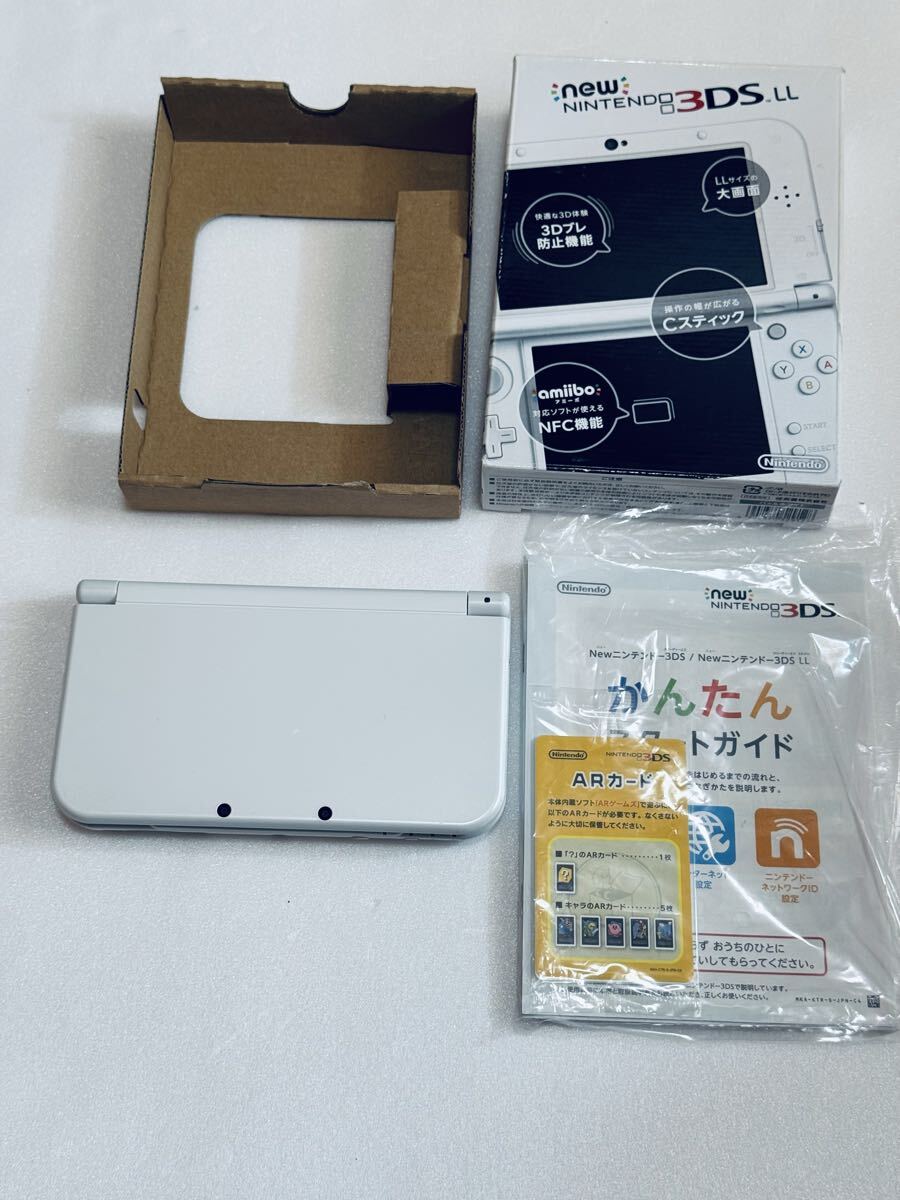 任天堂 Newニンテンドー3DS LL パールホワイト オークション比較