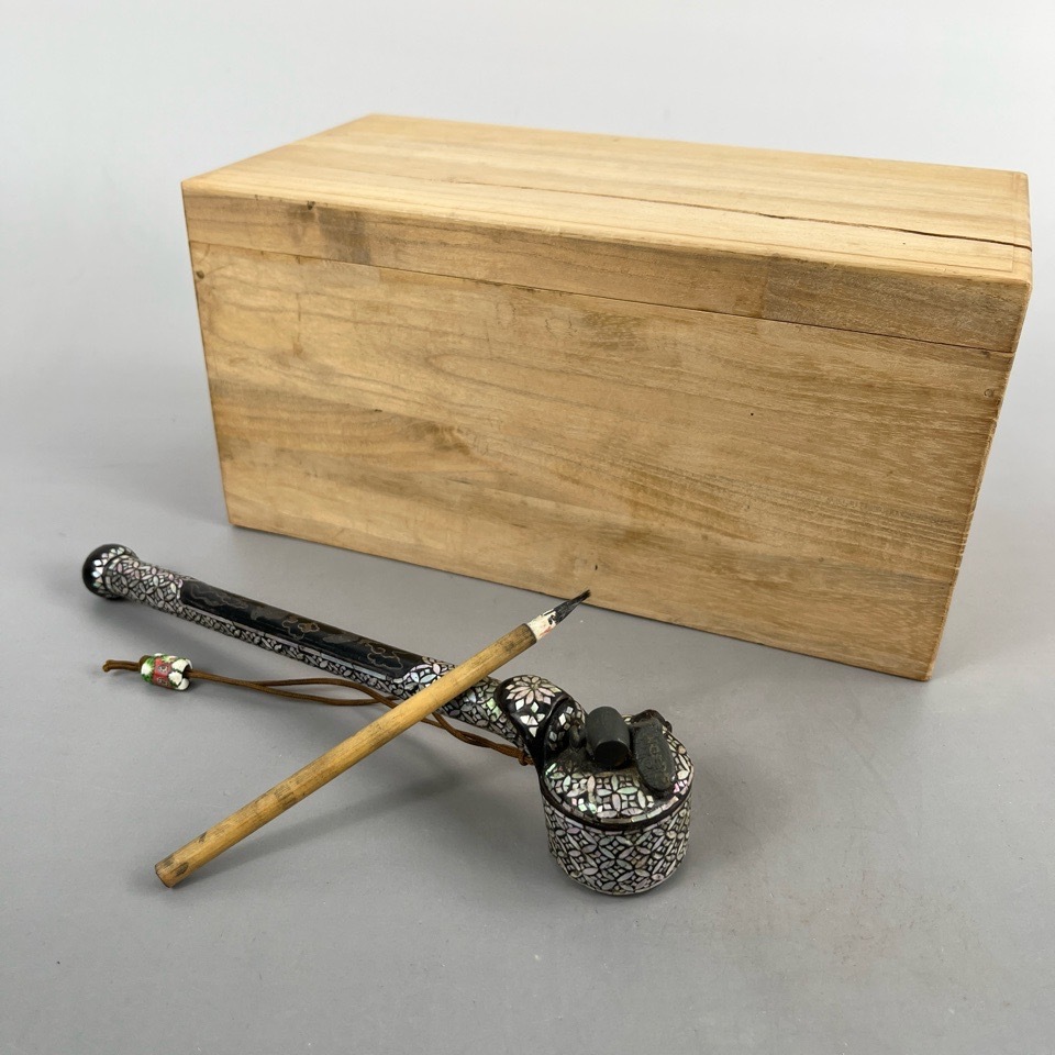 Yahoo!オークション -「矢立て」(アンティーク、コレクション) の落札