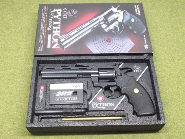 Yahoo!オークション -「東京マルイ コルトパイソン 6インチ」の落札