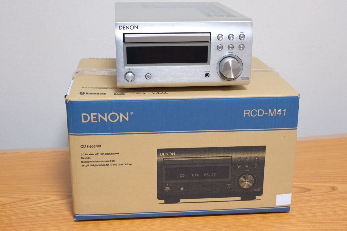 DENON RCD-M41-SP [プレミアムシルバー] オークション比較 - 価格.com