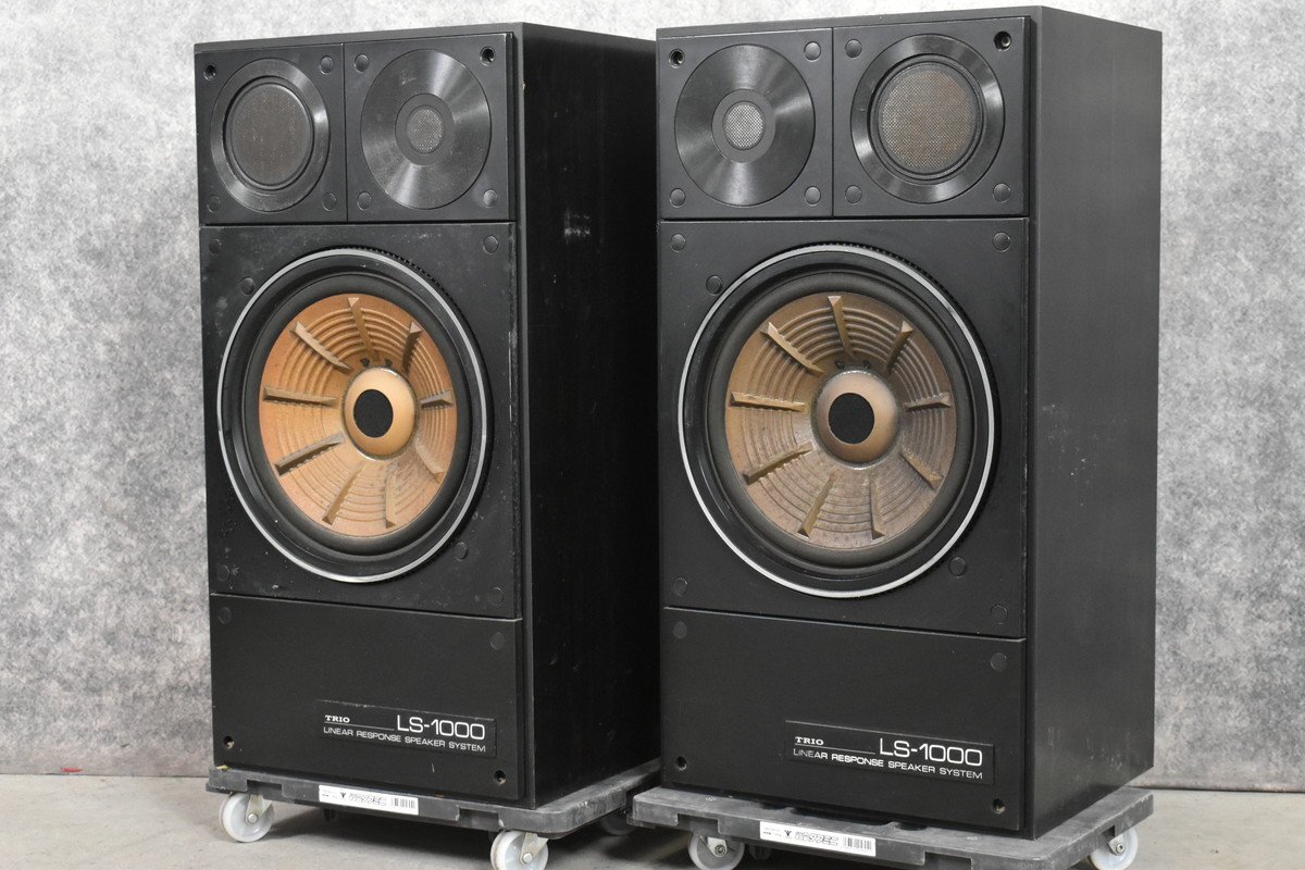 Yahoo!オークション -「trioスピーカー」(オーディオ機器) の落札相場